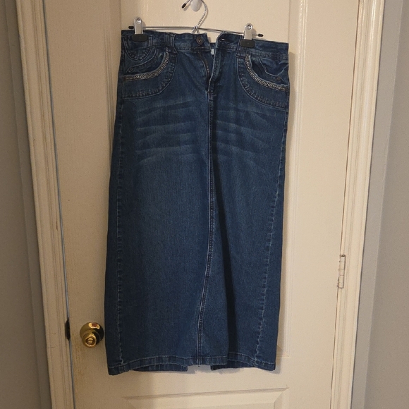 Cato Denim maxi skirt - Picture 1 of 3